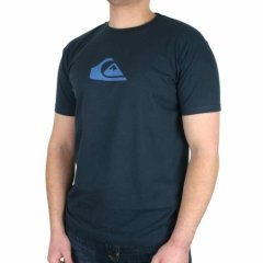 Quiksilver Mens Quiksilver Mountain And Waves Tee Navy