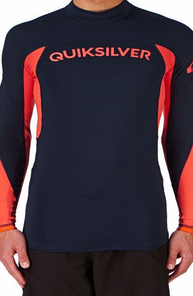 Quiksilver Mens Quiksilver Performer Long Sleeve Rash Vest