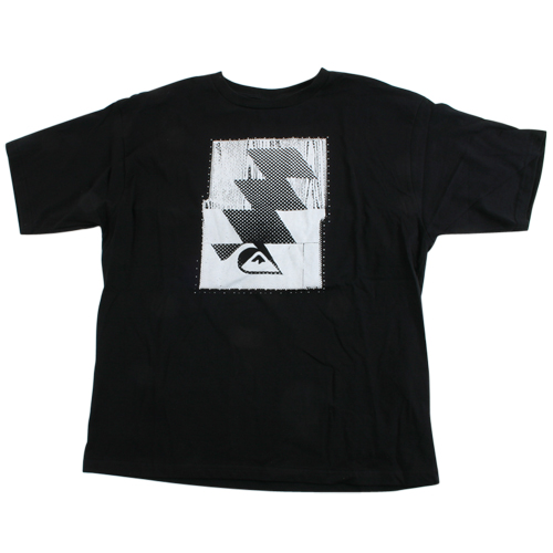 Quiksilver Mens Quiksilver Saw Tooth Ss Tee Black
