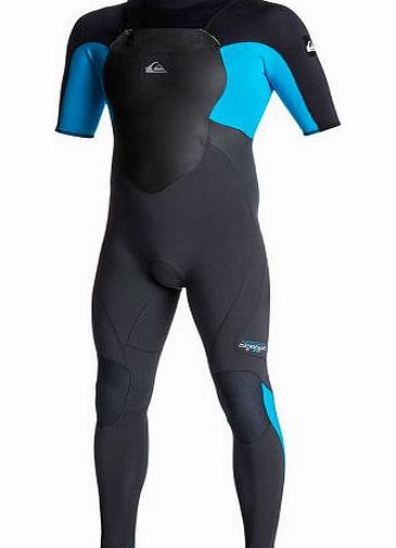 Quiksilver Mens Quiksilver Syncro 2/2mm Short Sleeve Chest