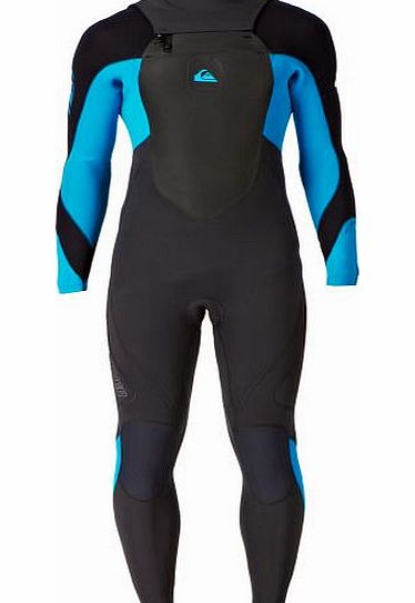 Quiksilver Mens Quiksilver Syncro 4/3mm Chest Zip Wetsuit