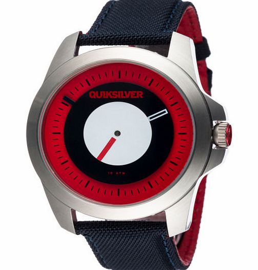Quiksilver Mens Quiksilver The Rpm Watch - Navy/red