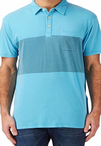 Quiksilver Mens Quiksilver Waterwood Polo Shirt - Norse Blue
