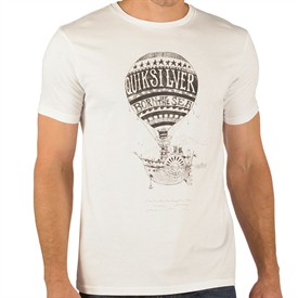 Quiksilver Mens Seekers Of Surf T-Shirt White