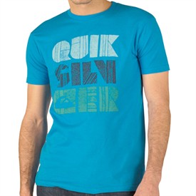Quiksilver Mens Thunderbird T-Shirt Azul