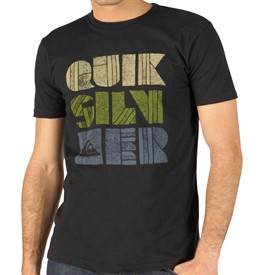 Quiksilver Mens Thunderbird T-Shirt Black