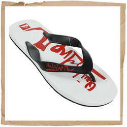 Quiksilver Natas III Flip Flop Red