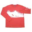 Quiksilver Off Piste Long Sleeved Tee - Rich Red