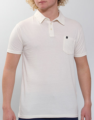 Outside Polo shirt - Vintage White