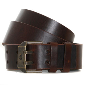 Quiksilver Pretender Leather belt - Expresso