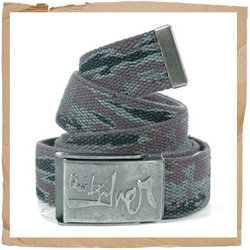 Quiksilver Print Boom Belt Black