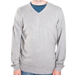 Quiksilver Rekaya V Neck Knit Sweatshirt - Grey