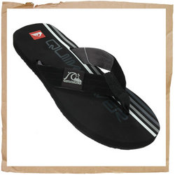 Quiksilver Retrolio Flip Flop Black