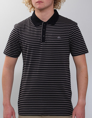 Quiksilver Rollercoaster Polo shirt - Black