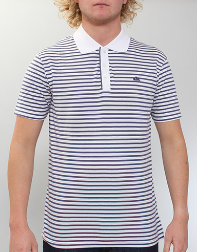 Rollercoaster Polo shirt - White