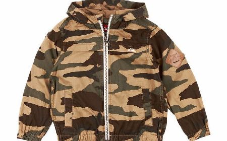 Quiksilver Shoreline Boy Jacket - Camo Desert