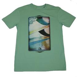 Quiksilver Single Finn T-Shirt - Sea Foam Green