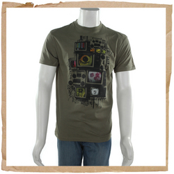 Quiksilver Snotnose Tee Black Olive