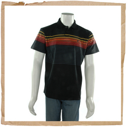 Quiksilver Stripe Box Shirt Black