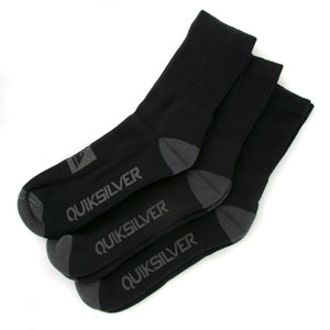 Quiksilver Tiare Power Pack 3 Pack socks - Black