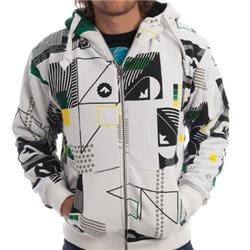 quiksilver Torpedo Zip Hoody - White