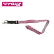 Two Tone Lanyard - White/Pink