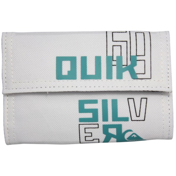 Quiksilver White Panic Zone Wallet by