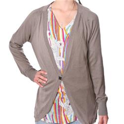 quiksilver Women Dover Street LS Cardigan - ChainM