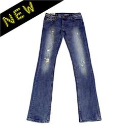 quiksilver Women Pretty Tough Jeans - Lt Destroyed