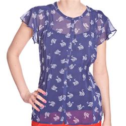Quiksilver Womens Spring Swan Blouse - Spring Swan