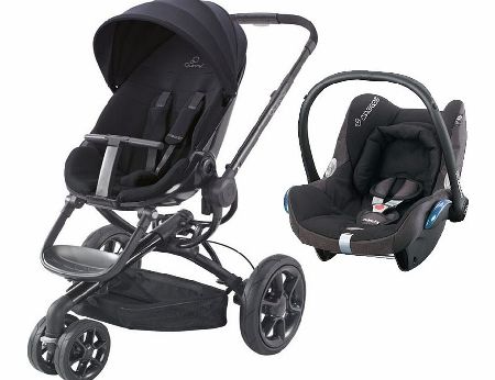 Quinny Moodd Cabriofix Travel System Black