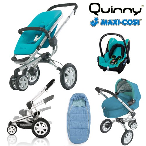 Quinny Package 2 Quinny Buzz 3 Wheeler (2008)  Carrycot