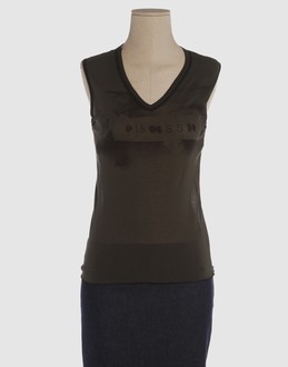 QUINTA COLONNA TOP WEAR Sleeveless t-shirts WOMEN on YOOX.COM