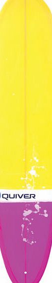 Quiver Easy Rider PU Longboard - White