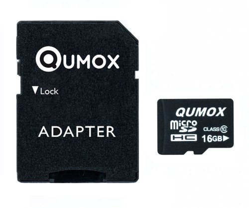 Qumox  16GB MICRO SD MEMORY CARD CLASS 10 16 GB HighSpeed