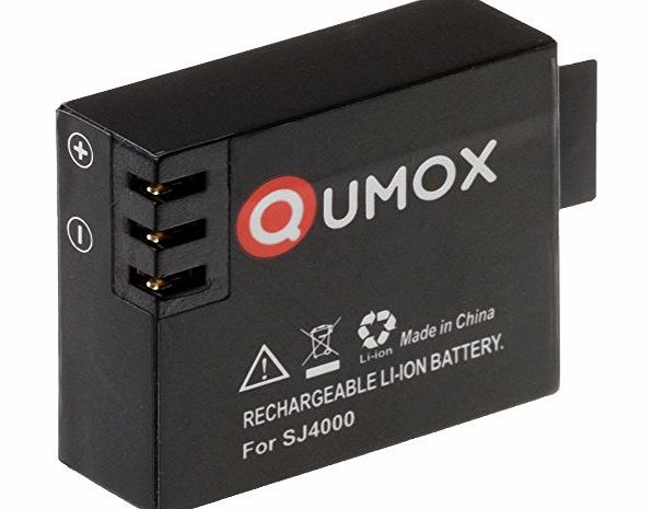 Qumox  @ Original 3.7V Li-ion Battery Black for SJ4000 SJ 4000 / WIFI SJ4000 Sport Camera Brand New