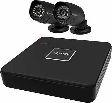 QVIS Home 4 Channel 500GB 960H Real Time DVR
