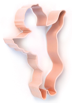 R and M Pink Cupid Cookie Cutter  4.5