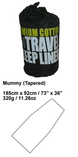 Rab MUMMY COTTON TRAVEL LINER