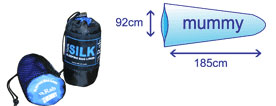 Rab Silk Liner > Mummy