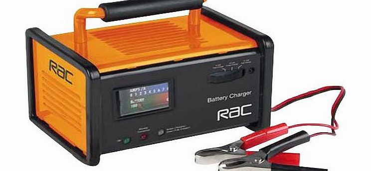 RAC 12V Automatic Car Battery Charger