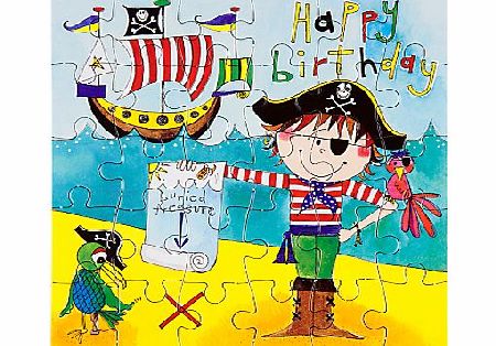 Rachel Ellen Happy Birthday Pirate Birthday Card