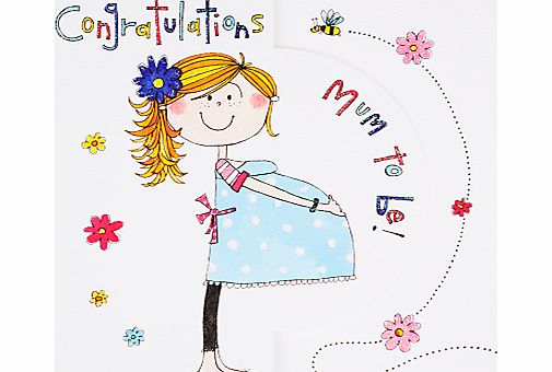 Rachel Ellen Mum To Be New Baby Greeting Card