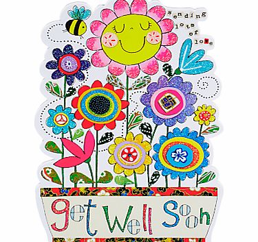 Rachel Ellen Tiddlywinks Get Well Soon Flowers