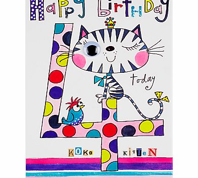 Rachel Ellen Wibbly Wobbly Lane Koko Kitten 4th