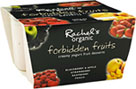 Rachels Organic Forbidden Fruit Creamy Yogurt Fruit Desserts (4x125g)