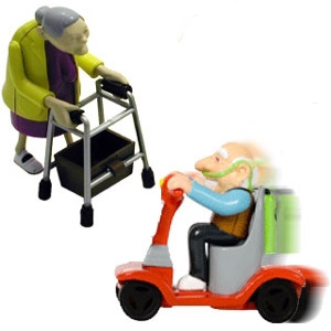 racing Grannies and Racing Grandads Twin Pack