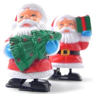 Santas Wind Up Toys