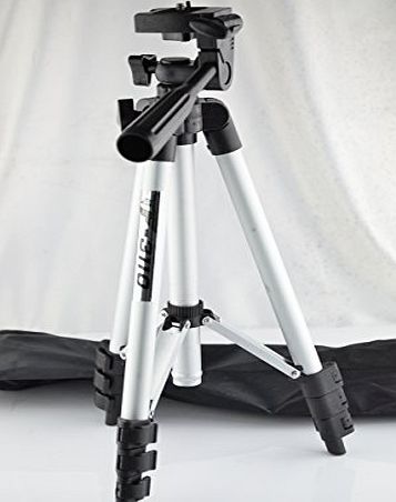 Racksoy - Professioal Light-Weight Extendable Foldable Mini Projector DV Camera Camcorder Tripod Mount Holder Stand Silver