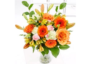 Radiant Hand Tie Bouquet
